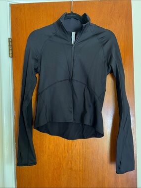 Lululemon Black Half-Zip Performance Pullover